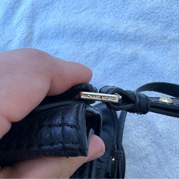 Black Leather Michael Kors Purse - Picture 12 of 12